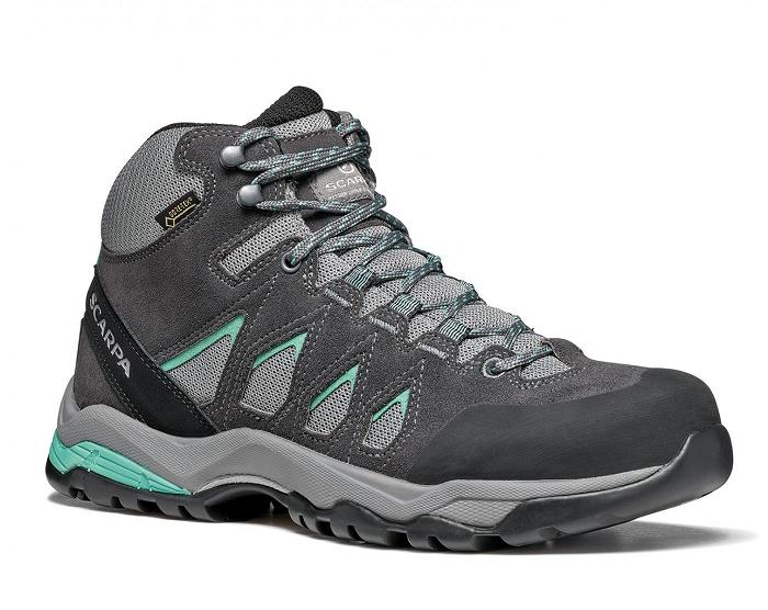 Scarpa Moraine Mid Gtx Női Túrabakancs Szürke Zöld LD6783109